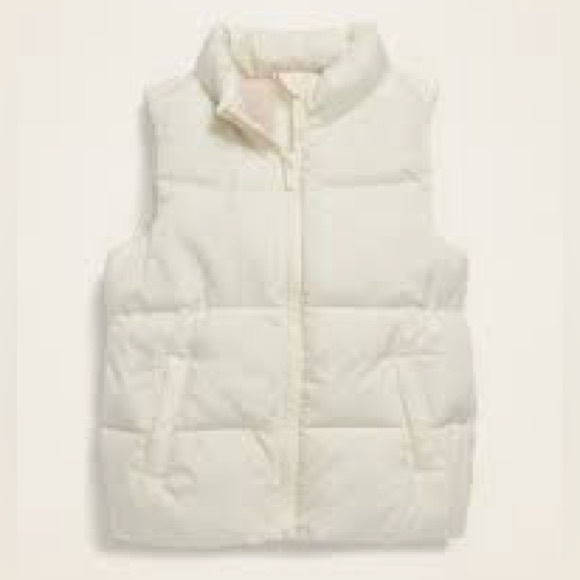 Old Navy Unisex Water-Resistant Frost Free Puffer Vest - Picture 1 of 9
